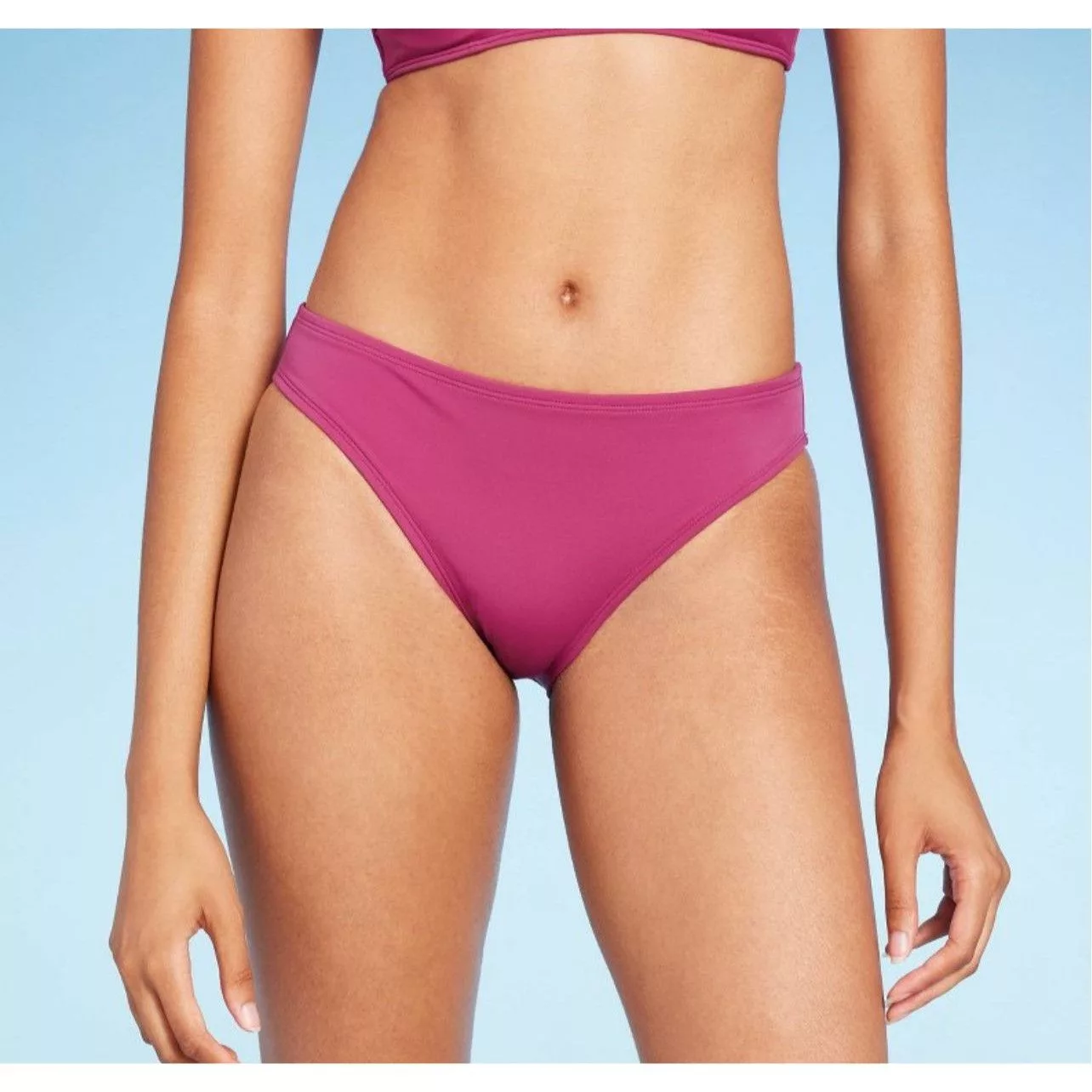 Other Socks Intimates Other Shade & Shore - Women's Low-Rise Medium Coverage Hipster Bik Purple