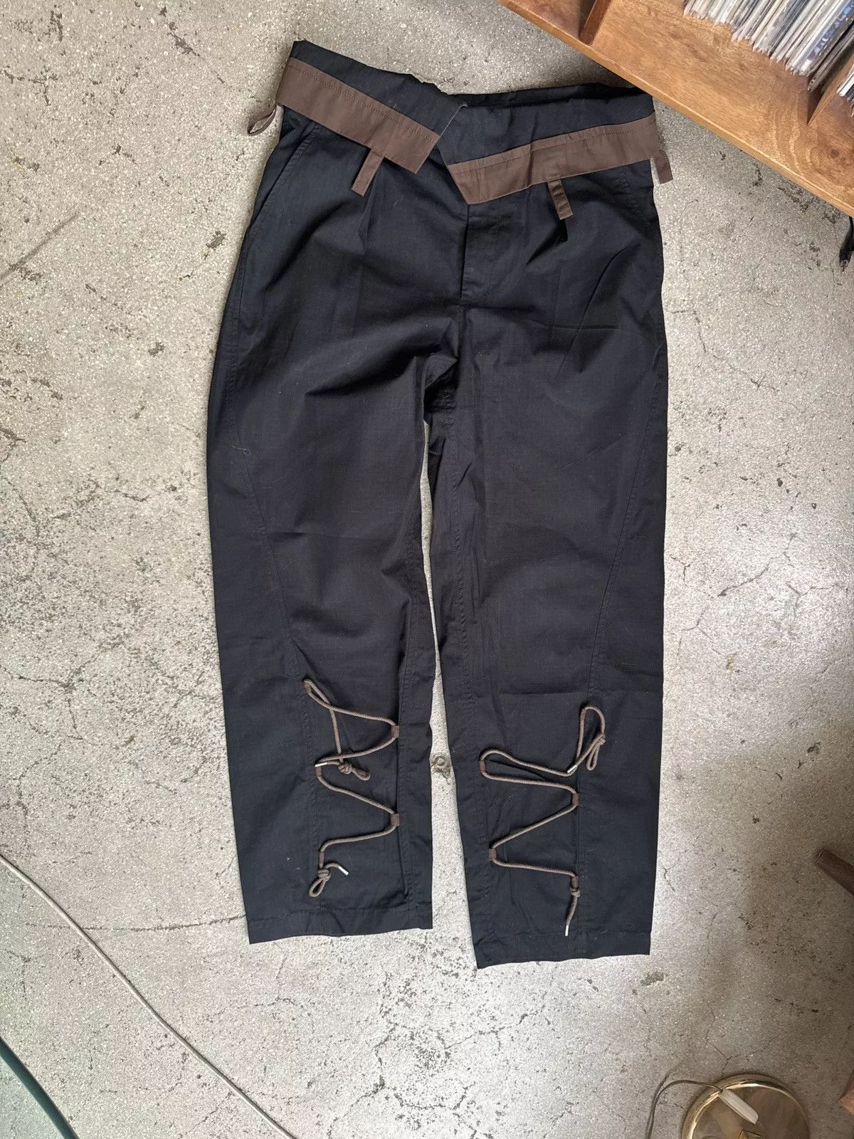 Jacquemus Casual Pants Jacquemus rope pants Black