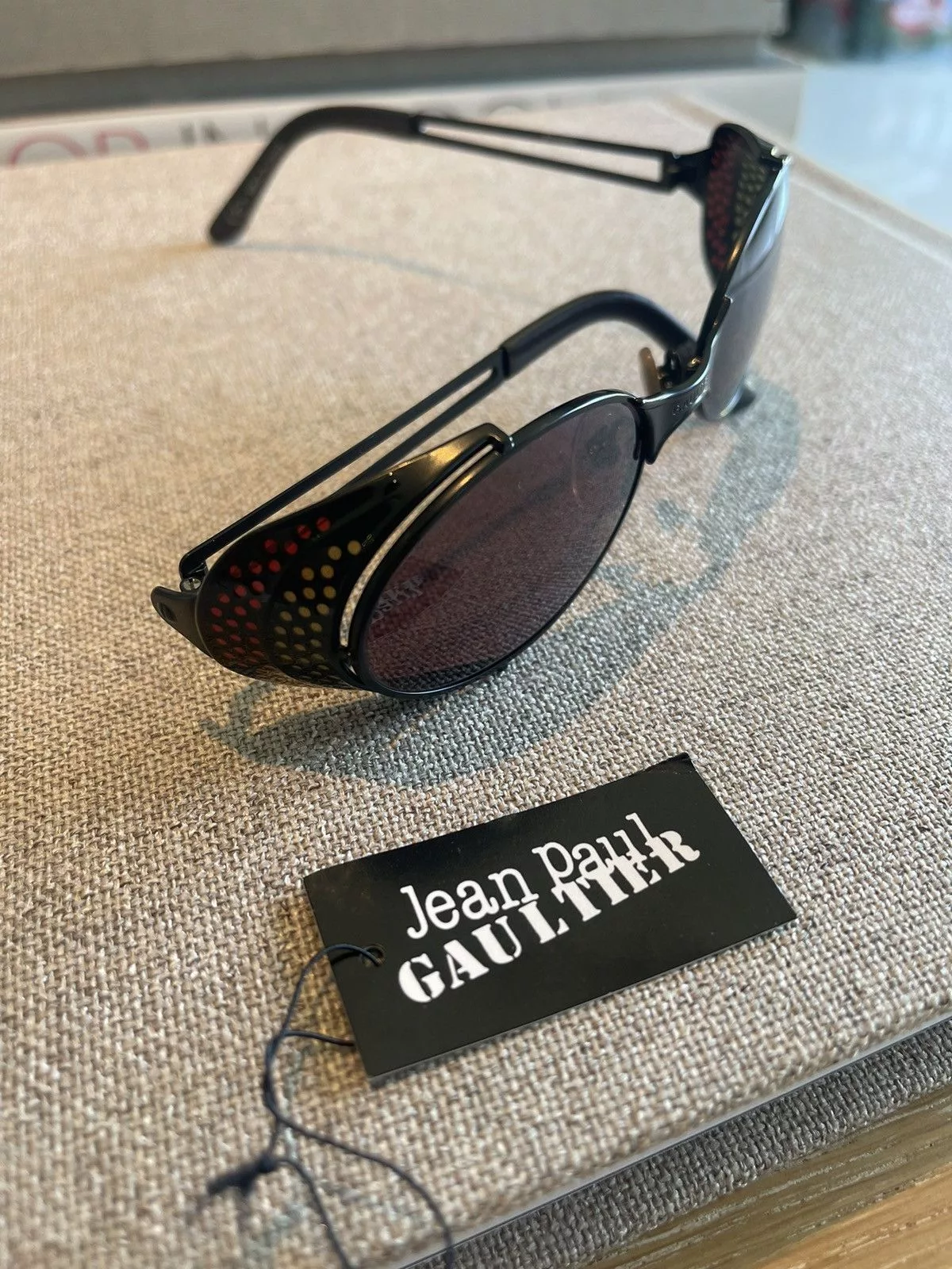 Vintage Jean Paul Gaultier Sunglasses Black