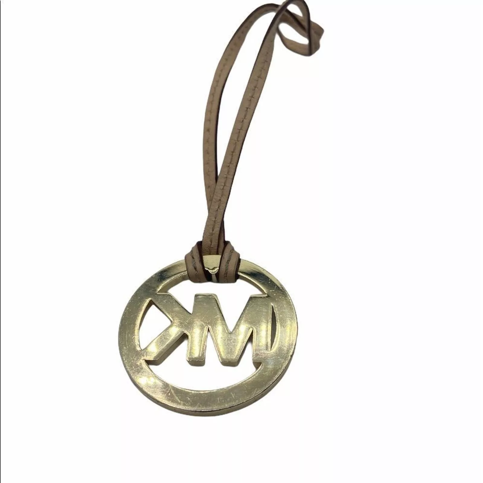 Michael Kors Miscellaneous Authentic MICHAEL KORS Logo Bag Charm Brown