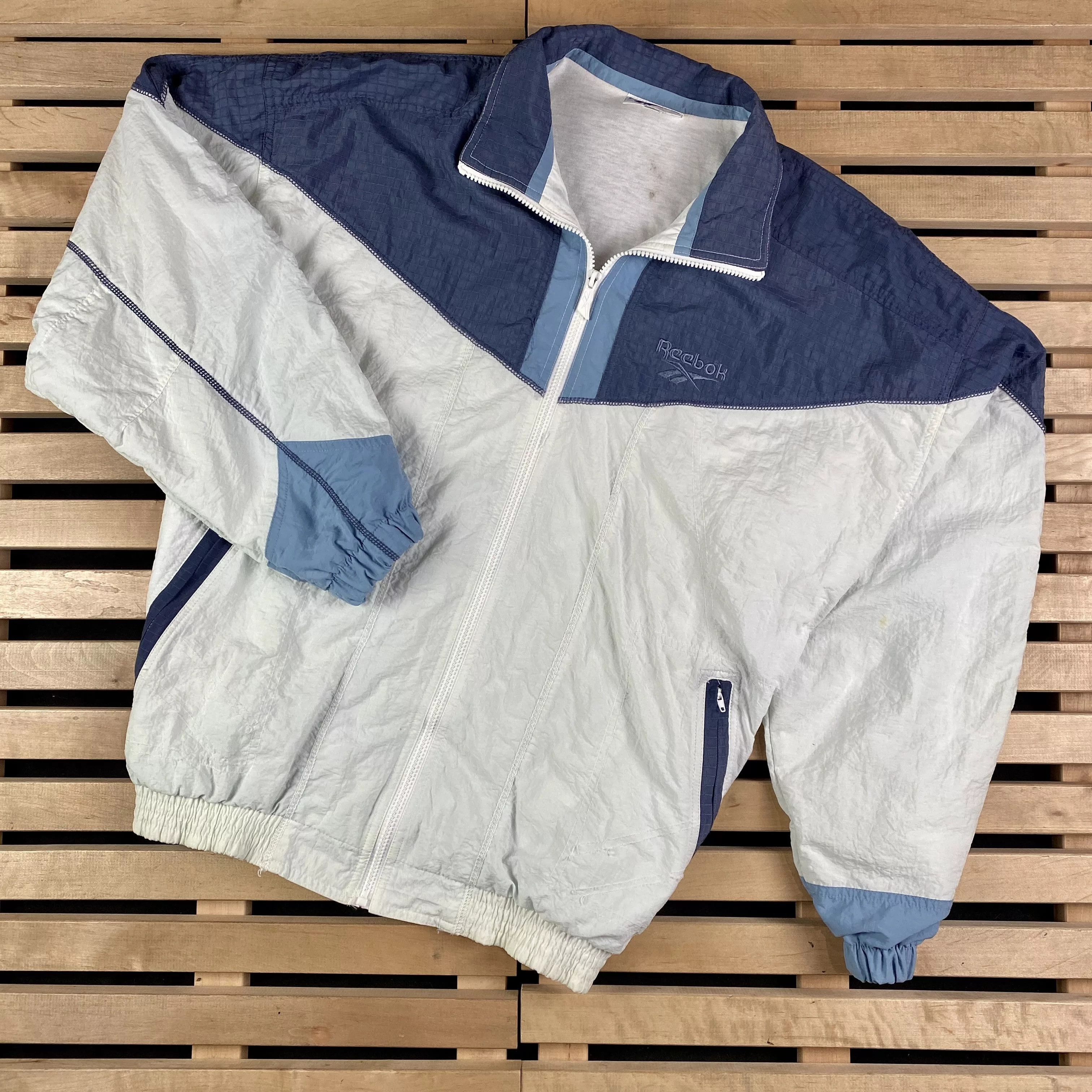 Reebok Bombers Reebok × Vintage Men’s Bomber Jacket Reebok Vintage Size L Multi Streetwear