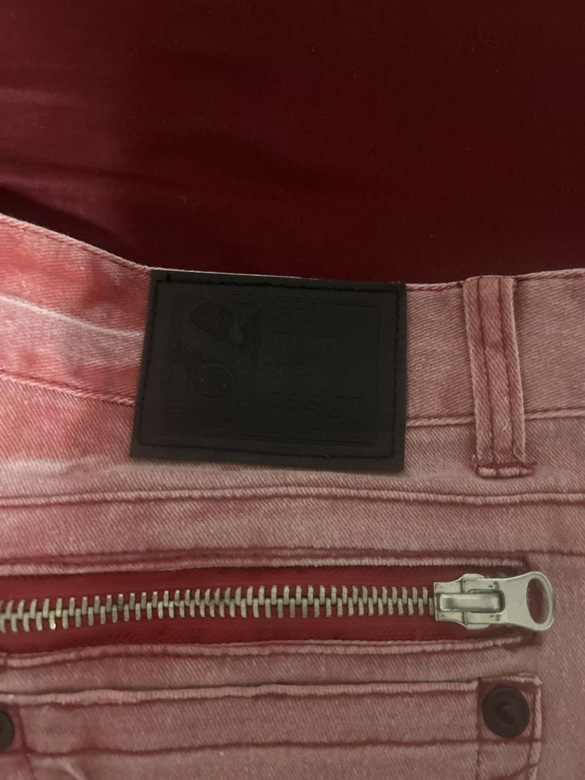 semanticdesign Denim semanticdesign Semantic Design Red Jeans