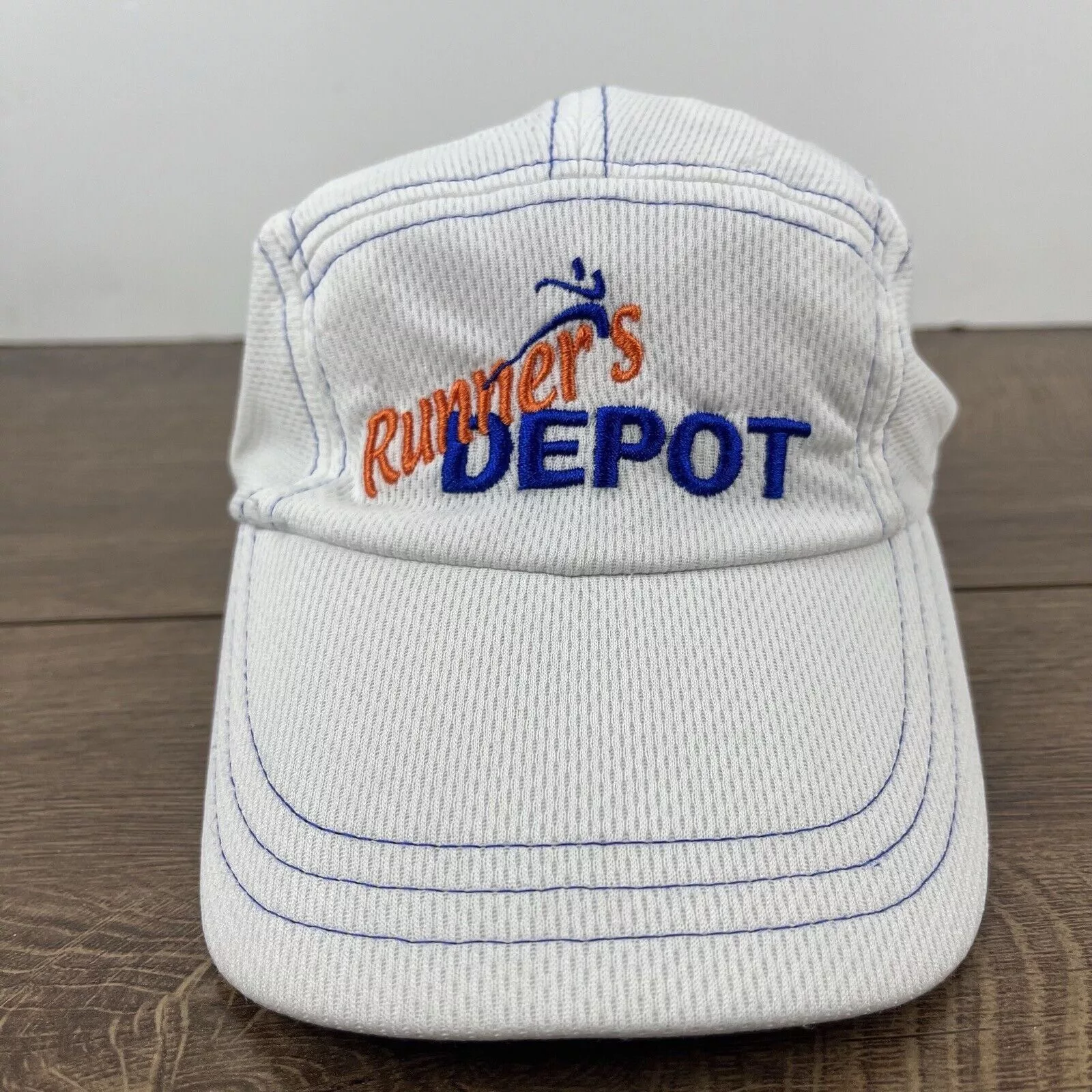 Other Hats Other Runners Depot Hat Running Hat White Adjustable Hat White Adu