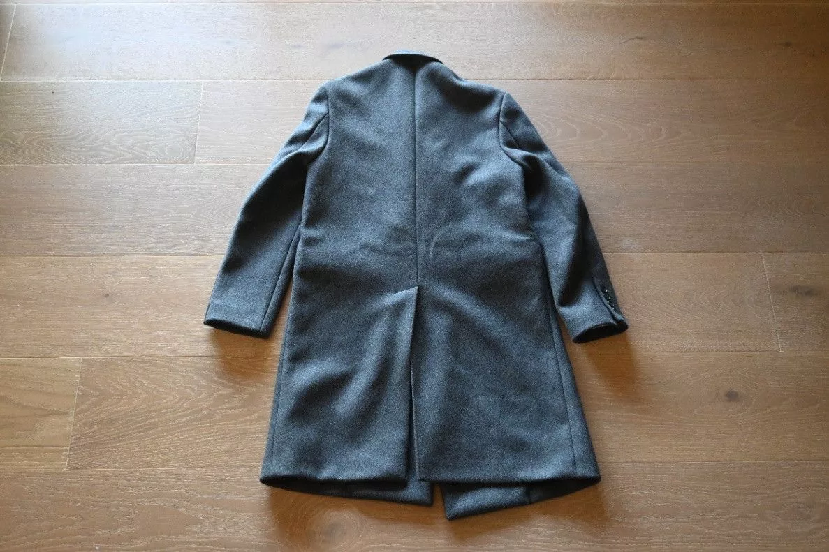 Surface To Air Light Jackets Surface To Air Thick Wool Double Breasted Guards Coat - Size L Gray