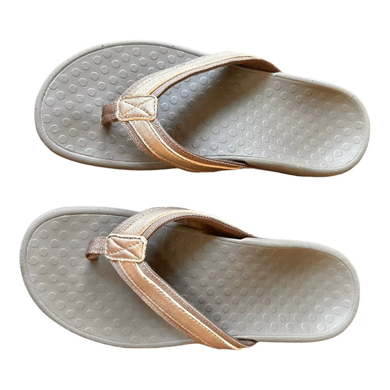 Vionic Sandals Vionic Tide II Thongs Sandals Flip Flops Size 39 US 8 Brown