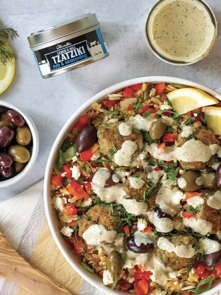 Lemon & Dill Tzatziki Rub