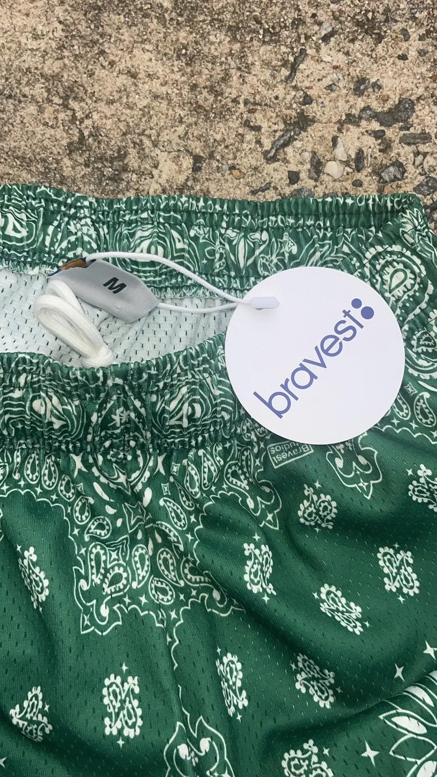 Bravest Studios Shorts Bravest Studios “ Paisley Green” Shorts