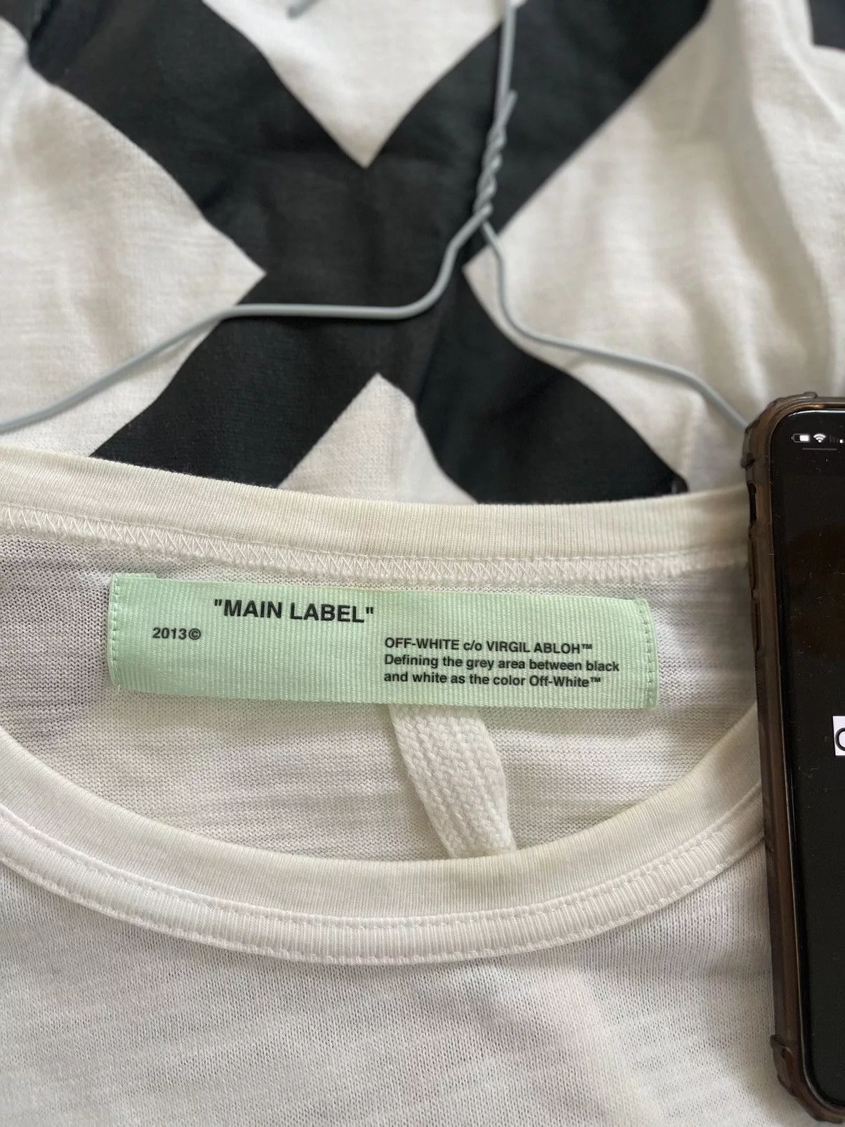 Off-White Long Sleeve T Shirts Off-White Off white Monalisa Long Sleeve