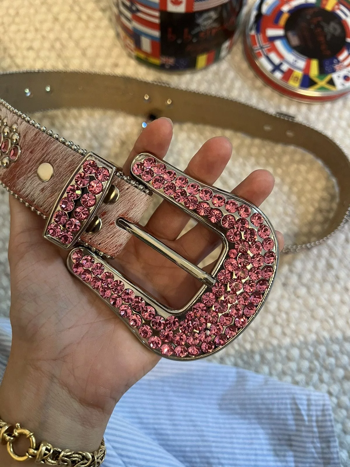 B.B. Simon Belts B.B. Simon Bb simon belt Pink