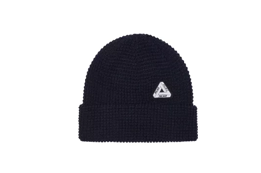 Palace Hats Palace Sofar Waffle Beanie Navy Blue