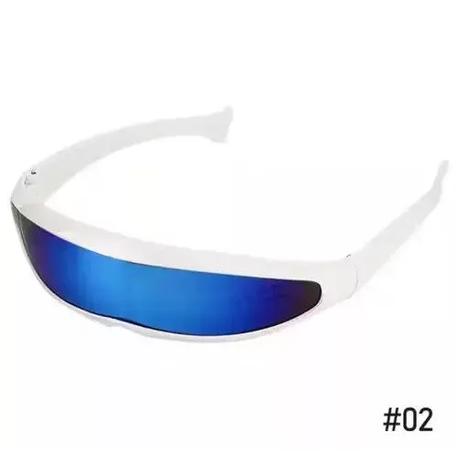 Vintage Sunglasses Vintage Cyclops White Modern Sunglasses