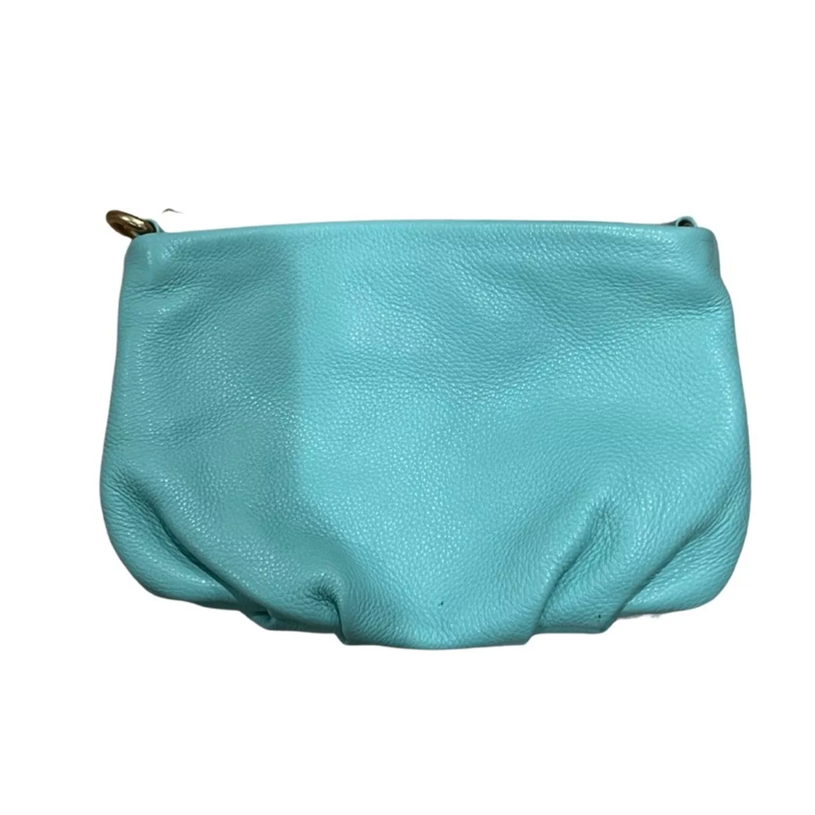 Marc Jacobs Shoulder Bags MARC JACOBS Mint Leather Classic Q Percy Crossbody Bag Green