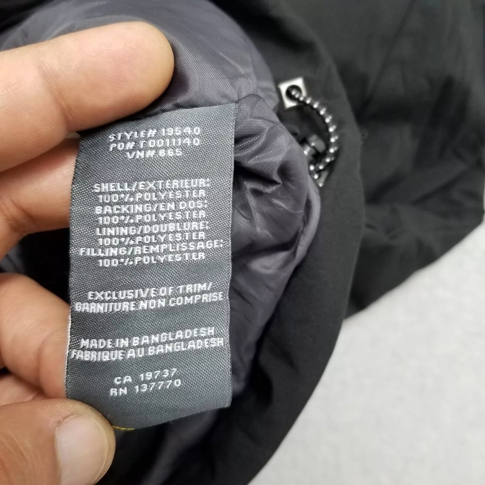 Other Light Jackets Other Elevate Jacket Men Medium Pockets Full Zip Windbreaker Black