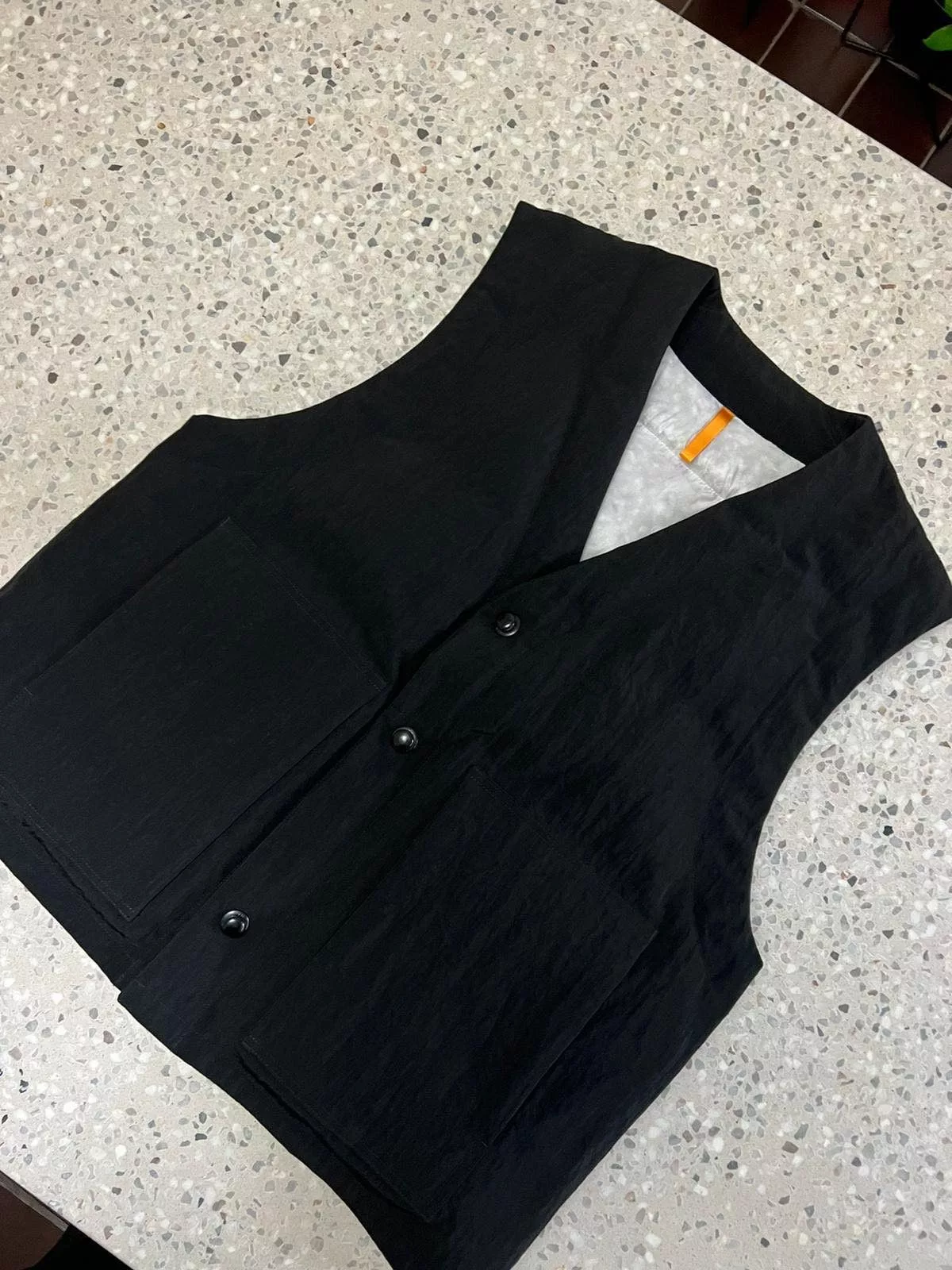 MAN-TLE Vests MAN-TLE R9 Down 5 Nylon Vest Black