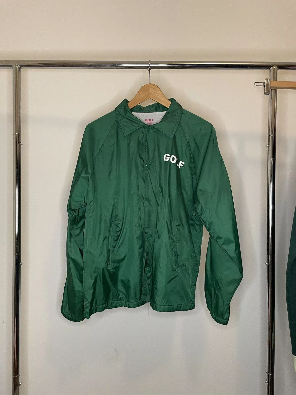Golf Wang Light Jackets Golf Wang GOLF Medium windbreaker unreleased CFG 2016 staff uniform Green