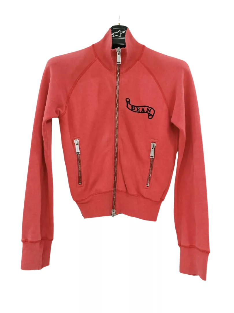Dsquared2 Sweatshirts Hoodies Dsquared2 Back Spellout Logo Full-zip Sweatshirt