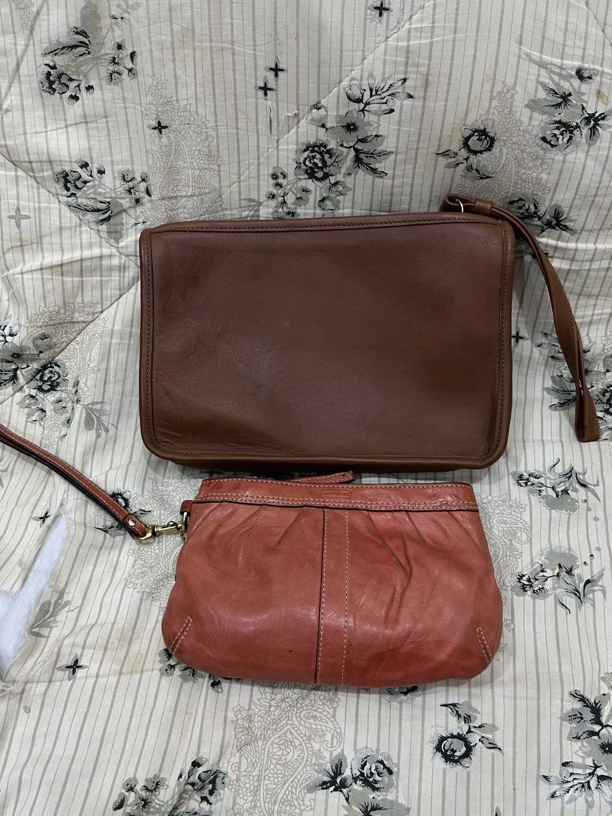 Coach Clutches Coach × Vintage VTG COACH 2PCS Multi