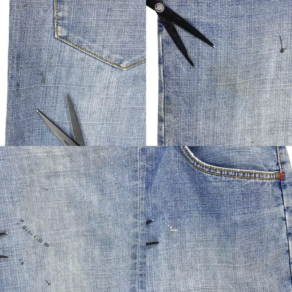 Rocawear Denim Rocawear Baggy Jeans Embroided Logo Hip Hop Jay-Z Jeans Blue