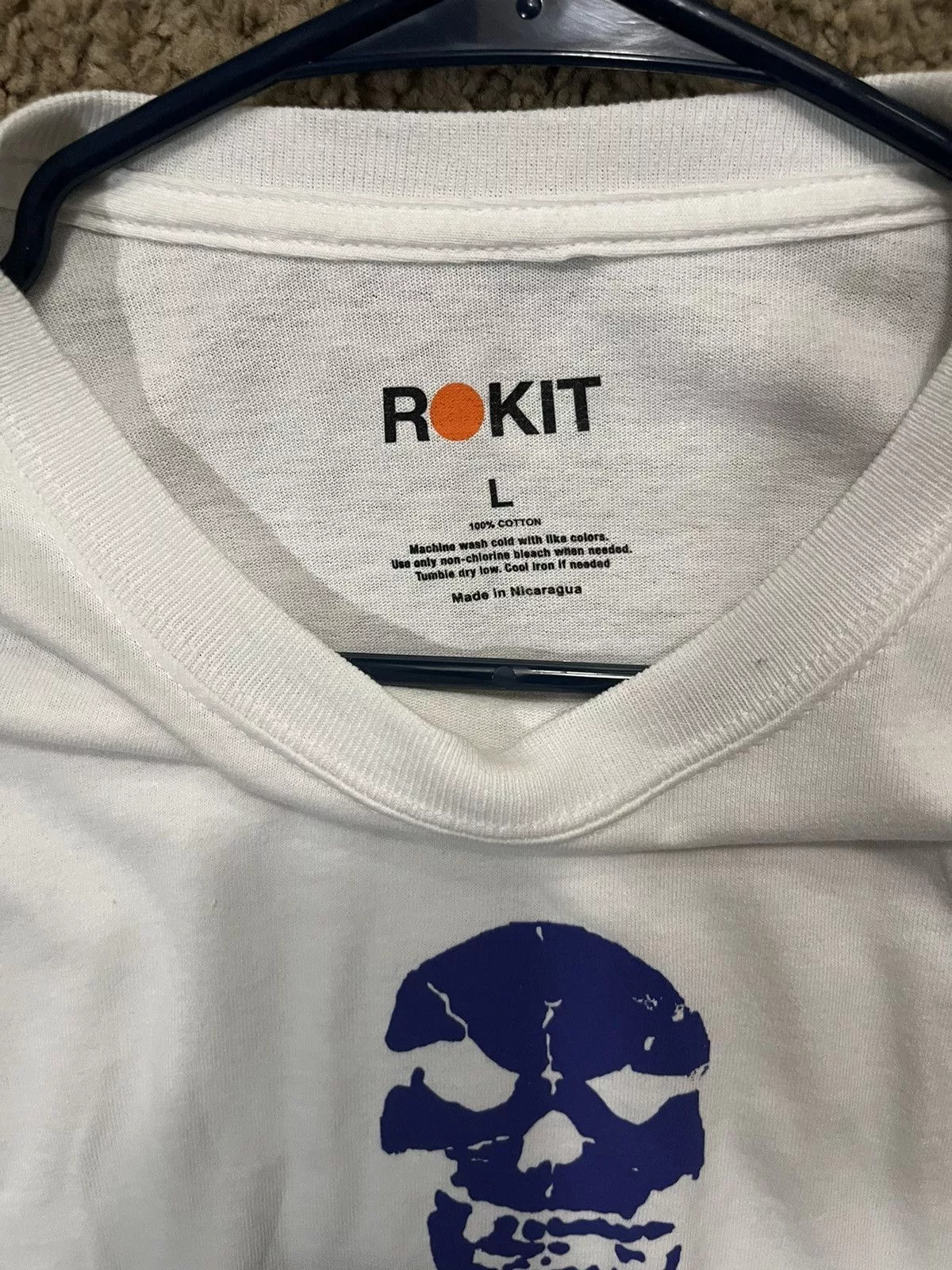 Rokit Long Sleeve T Shirts Rokit Root tee White