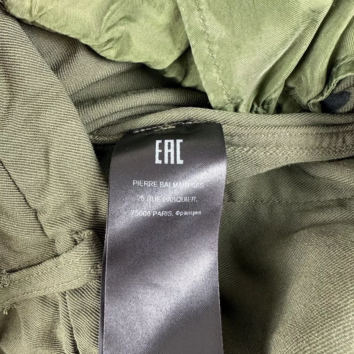 Balmain Jumpsuits Balmain Green Pants Women’s Size 38 EU