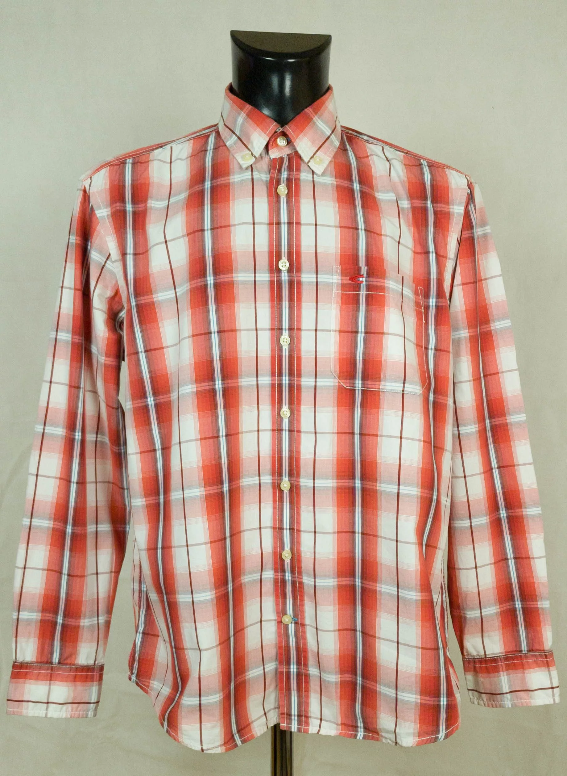 camel active Shirts Button Ups MENS CAMEL ACTIVE SHIRT LONG SLEEVE COTTON SIZE L Multi