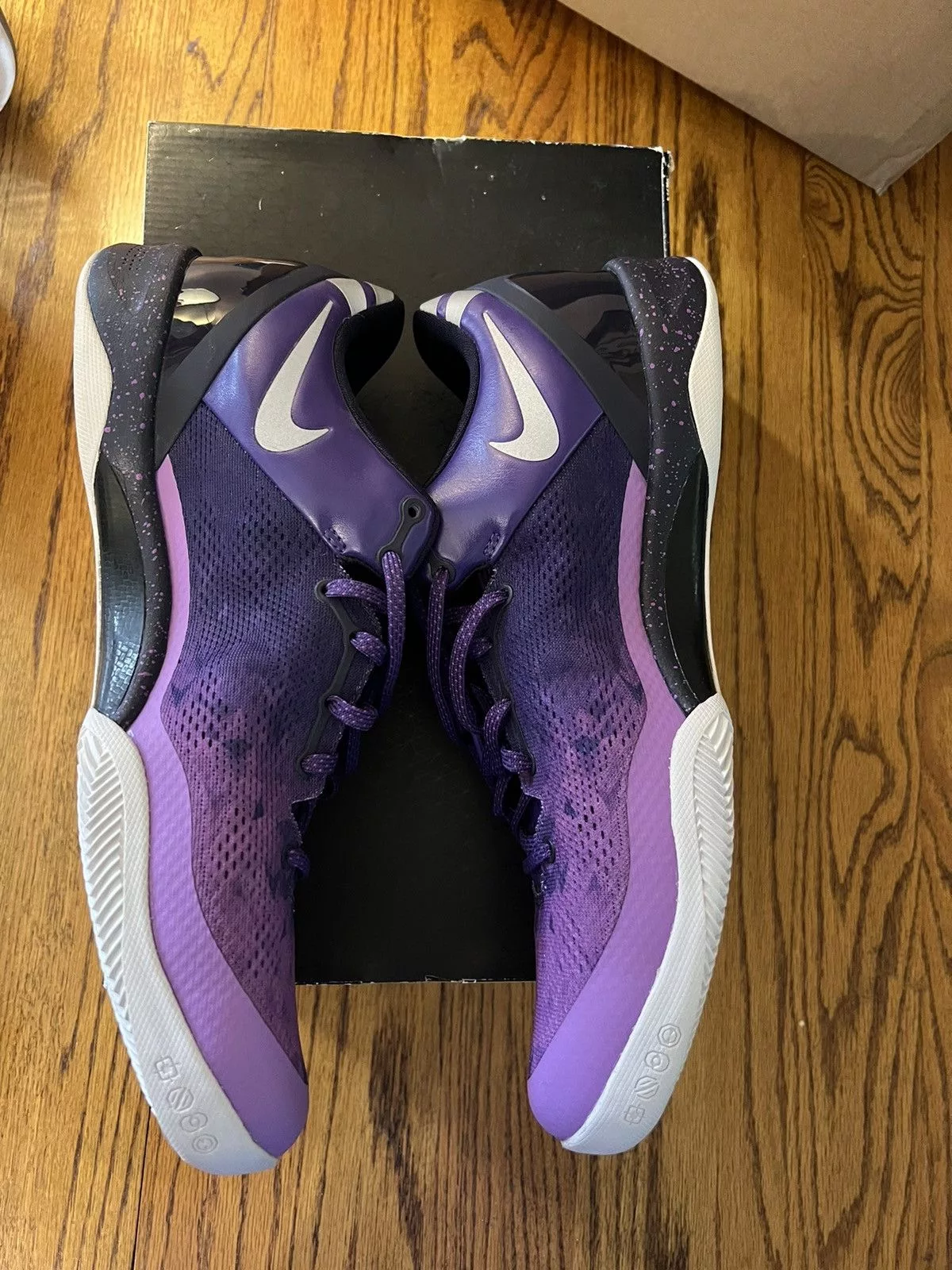 Nike Low Top Sneakers Nike Kobe 8 Purple Gradient