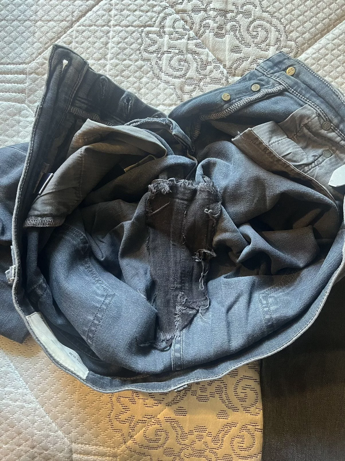 Rag & Bone Denim Blue/grey Rag & Bone Fit 1 jeans