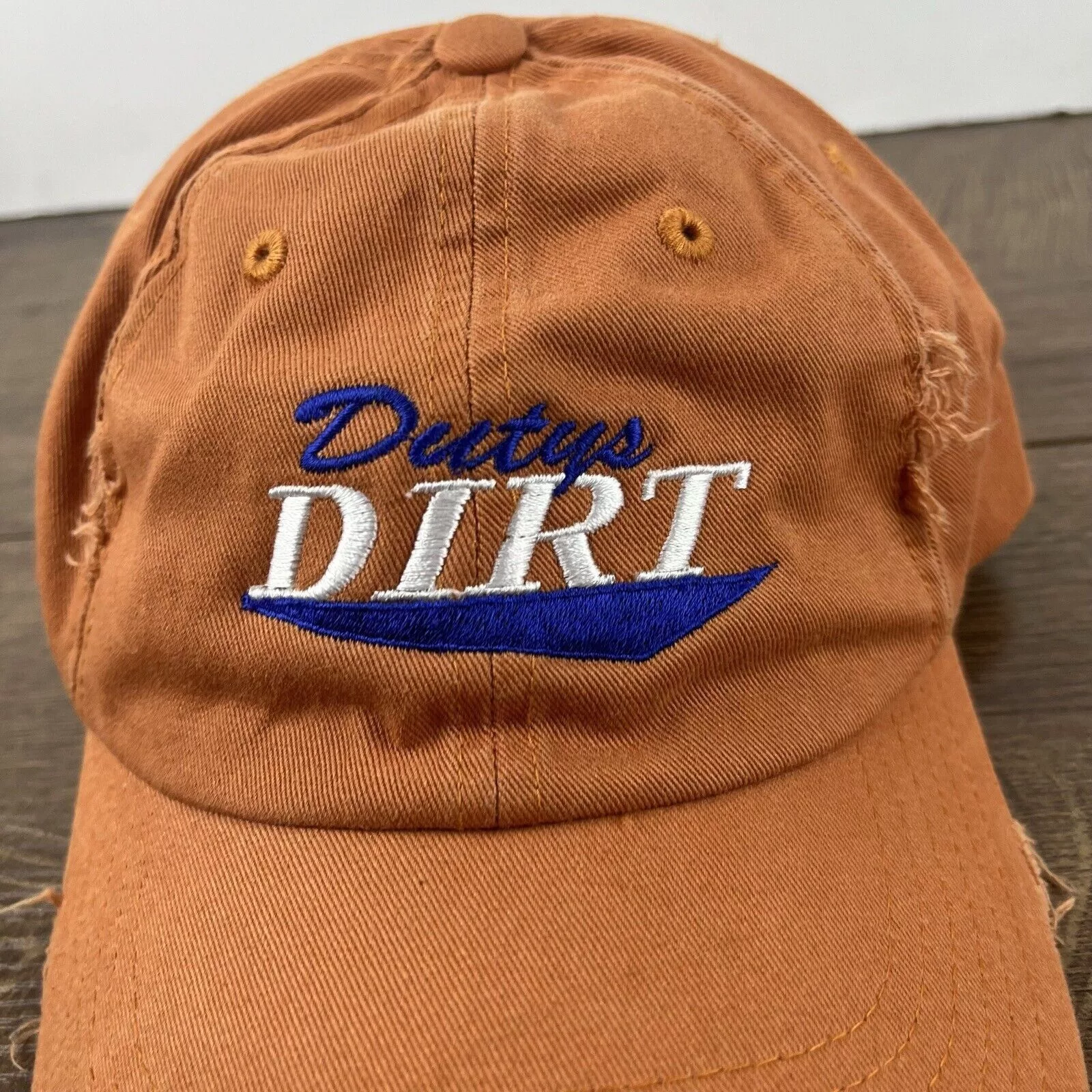 Other Hats Other Dustys Dirt Hat Dusty Adjustable Hat Orange Adjustable Hat A