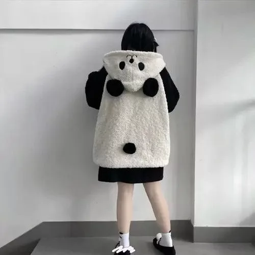 Other Hoodies Other Panda Style Hoodie Black Streetwear