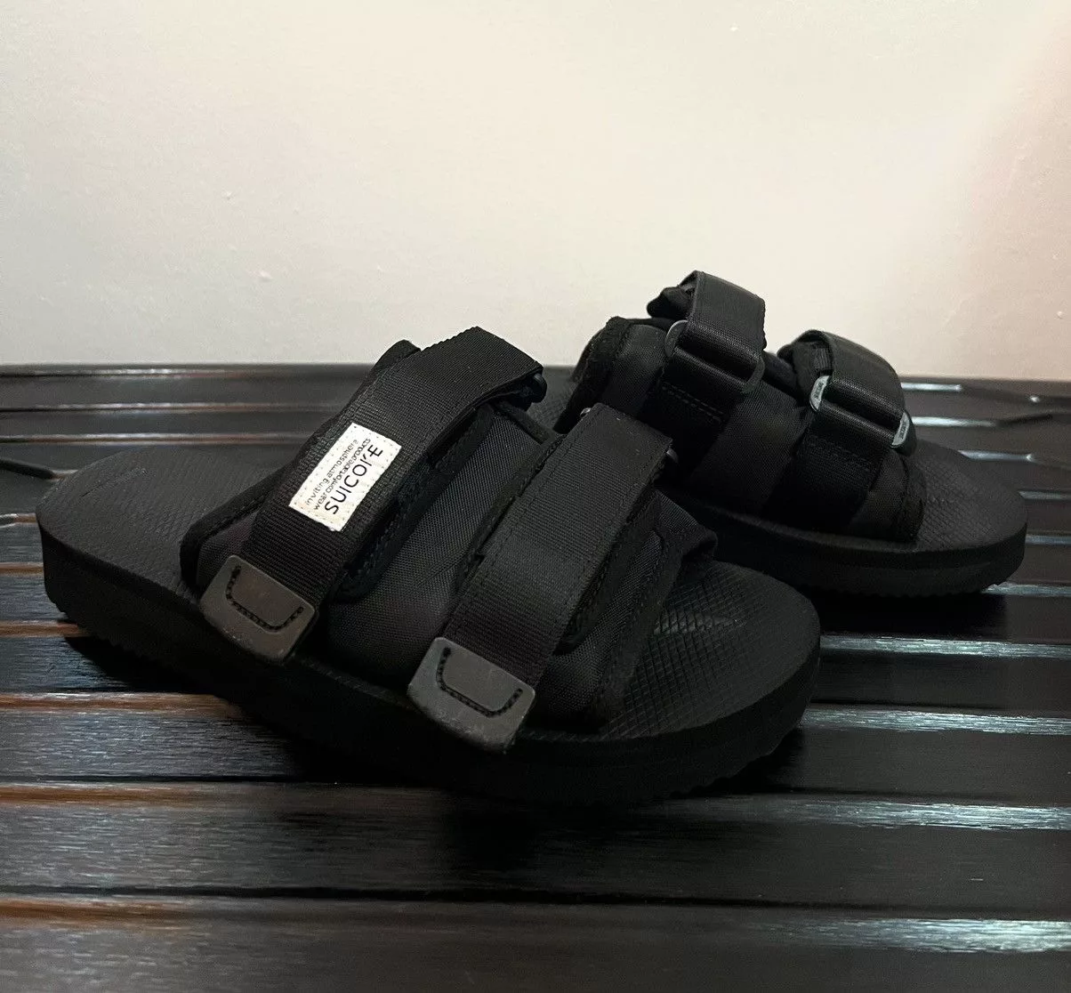 Suicoke Sandals Suicoke MOTO CAB Black
