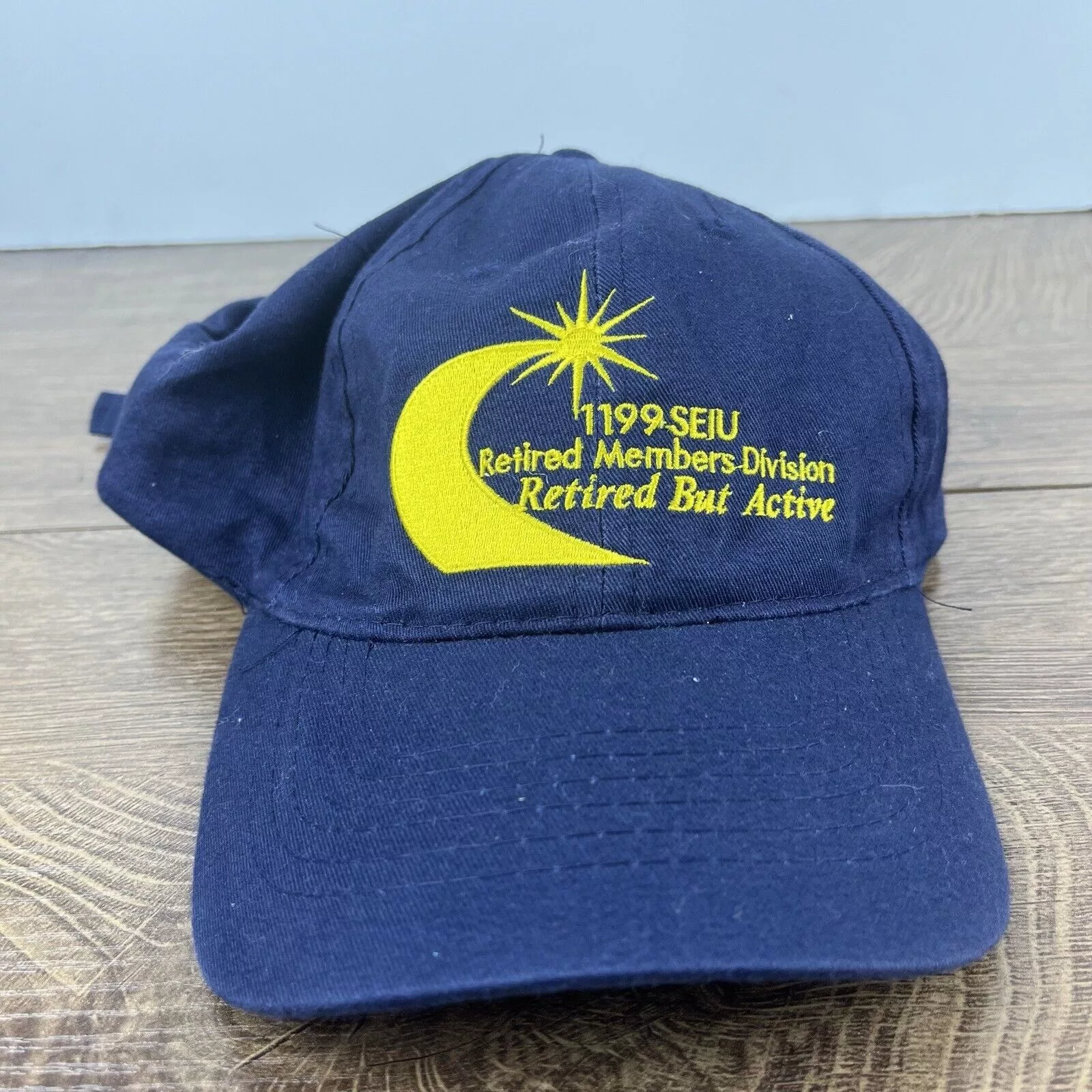 Other Hats Other 1199 SEIU Hat Retired Active Adjustable Hat Blue Adjustable