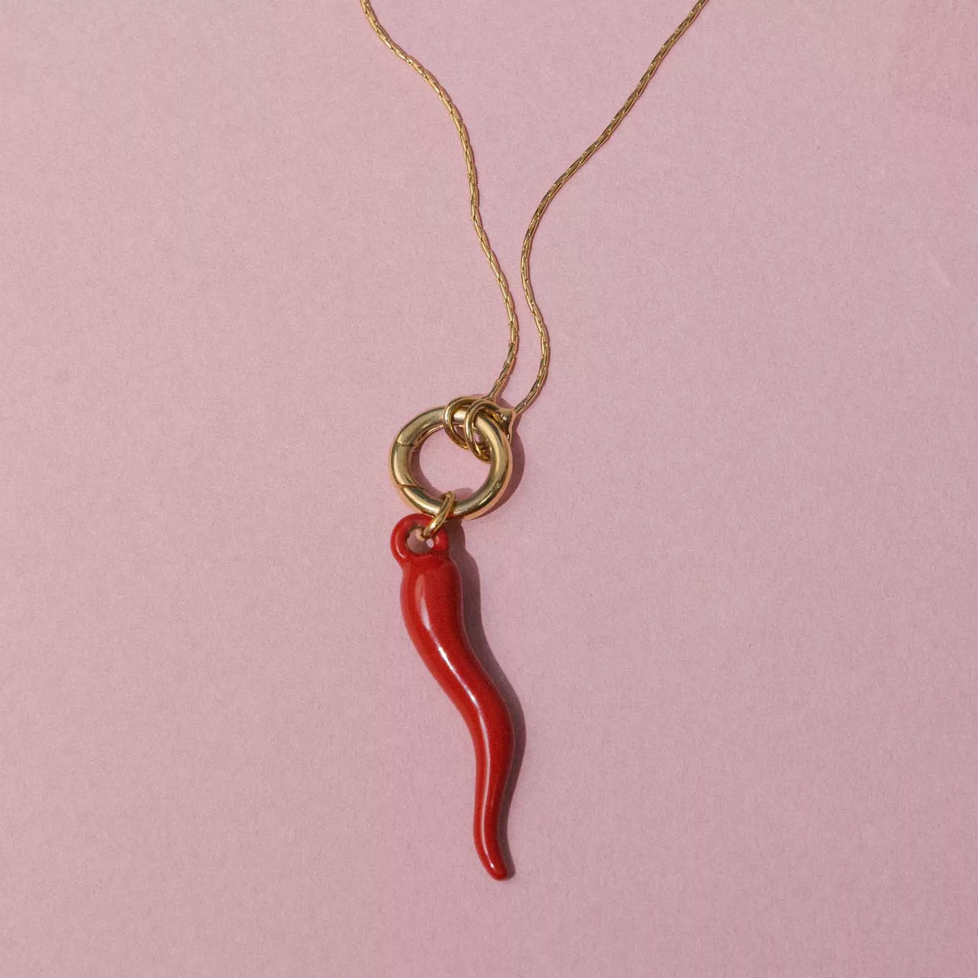 Red Italian Horn