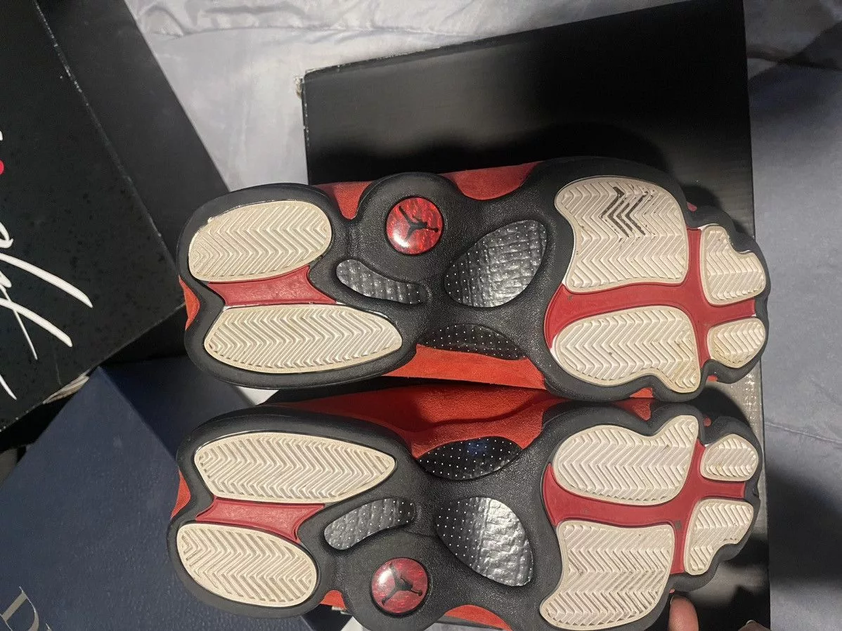 Jordan Brand Hi Top Sneakers Jordan Brand Jordan 13 Bred(2017) Black