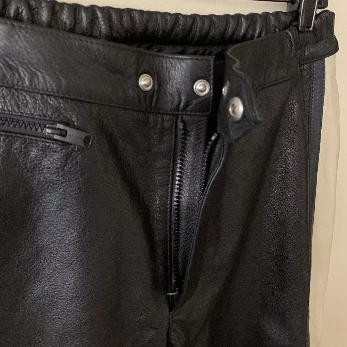Yeezy Casual Pants UNRELEASED YEEZY SEASON 5 LEATHER BIKER PANTS Multi