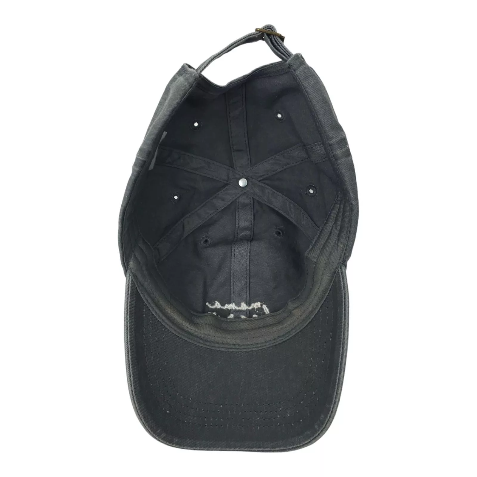 Other Hats Other Mama Bear Embroidered Adjustable Tuck Strap Cap Hat Gray
