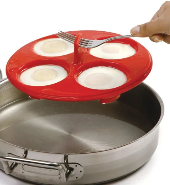 Red 4 Egg Poacher Insert