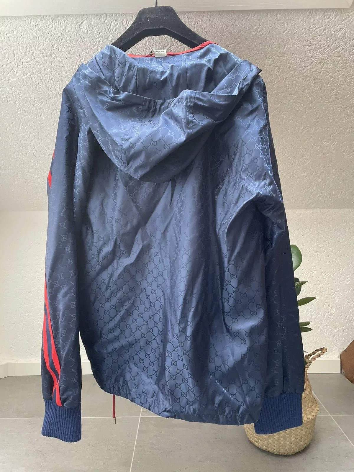 Gucci Light Jackets Gucci GG jacquard nylon jacket Multi