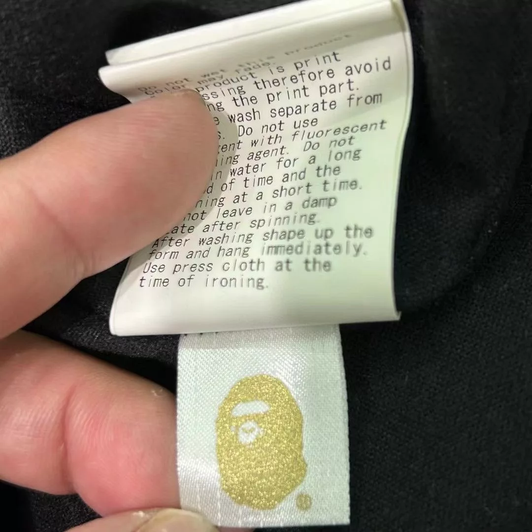 Bape Light Jackets BAPE LONG JACKET Black
