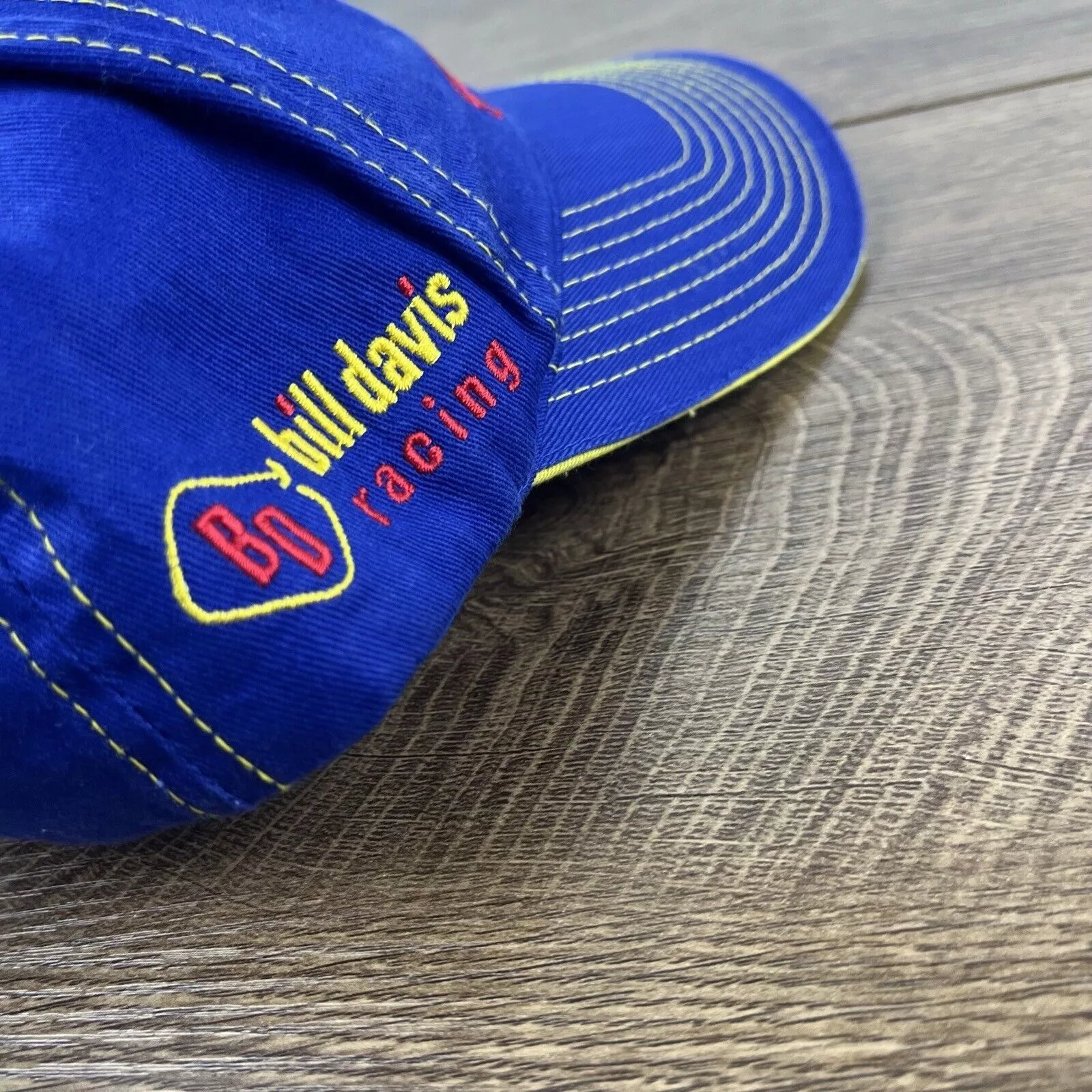 Other Hats Other Bill Davis Racing Hat NASCAR Racing Hat Blue Cap Adjustable