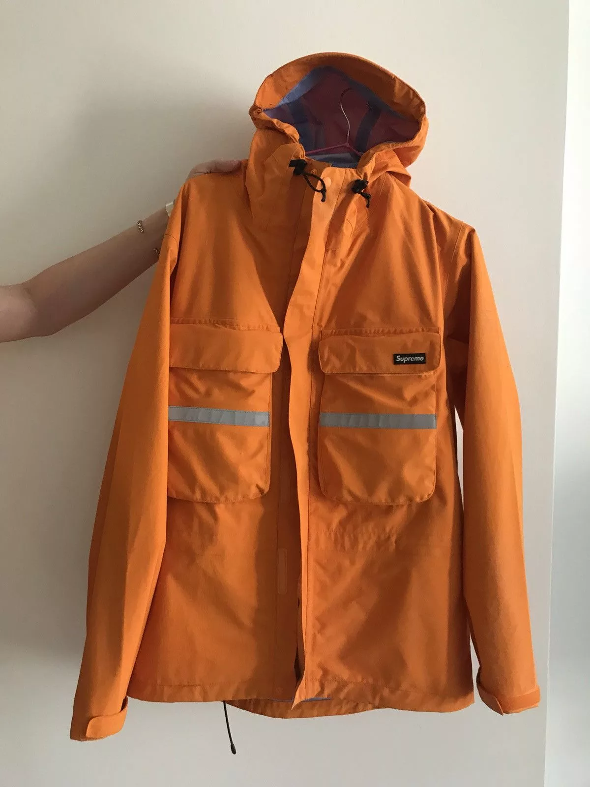 Supreme Light Jackets Supreme Triple Layer Waterproof Breathable Orange