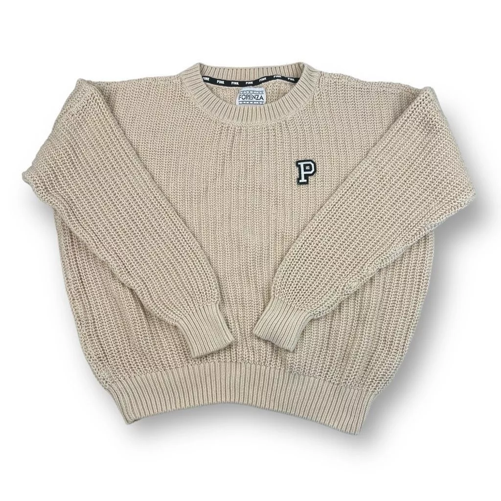 Pink Sweaters Pink Forenza Sweater Size Medium White