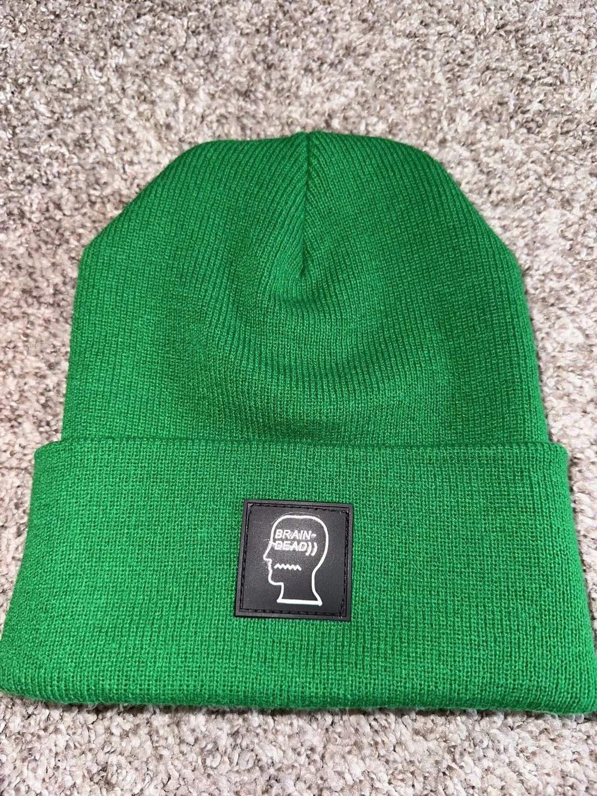Brain Dead Hats Brain Dead Beanie Green