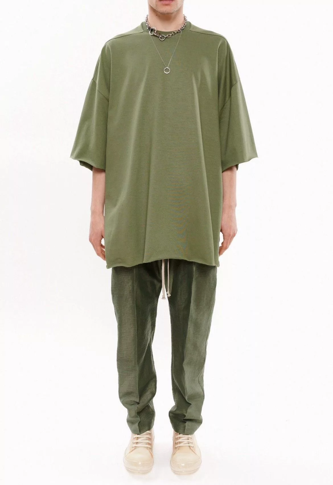 Rick Owens Cropped Pants Rick Owens “Edfu” SS23 Pants Green