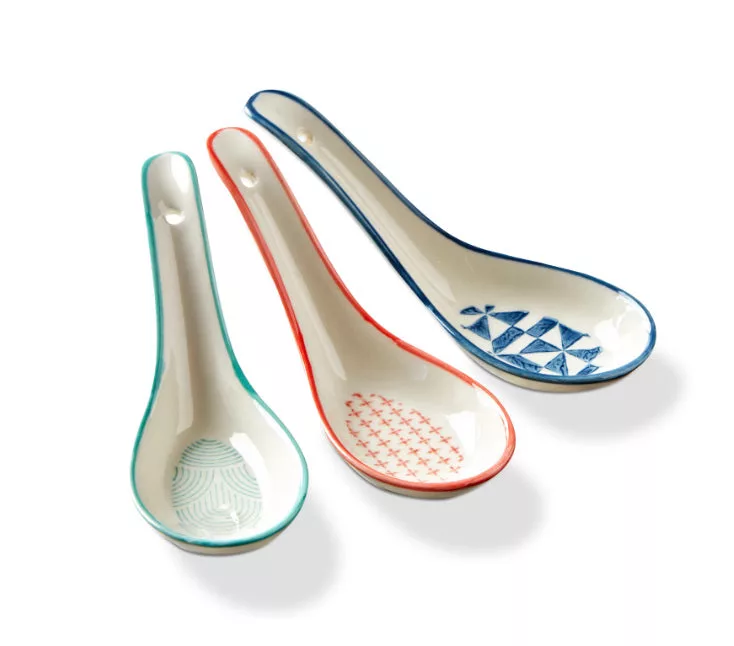 Geo Soup Spoon Asstd