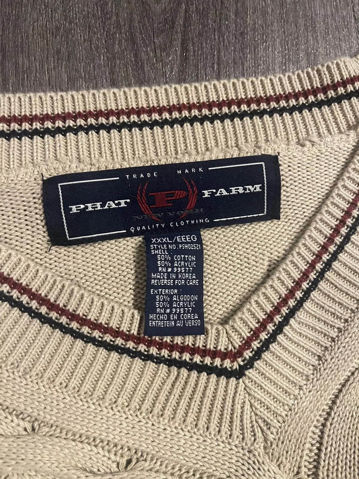 Phat Farm Sweaters Knitwear Phat Farm Sweater White
