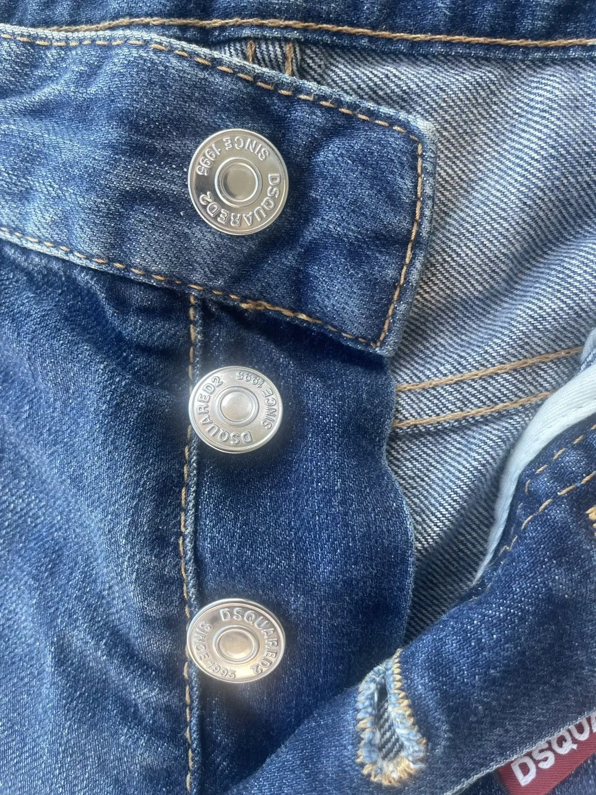 Designer Denim Designer × Dsquared2 Dsquared Distressed Cool Guy Jeans Blue