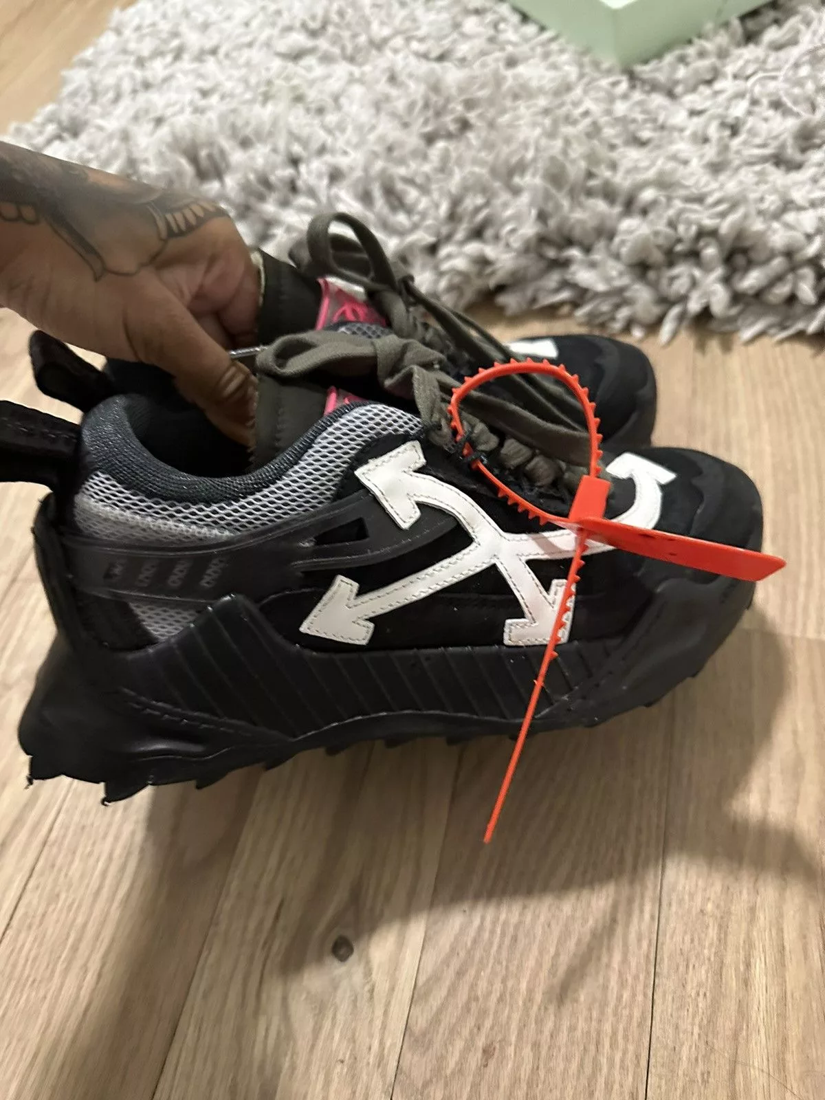 Off-White Low Top Sneakers Off-White Off white odsy 1000 sneakers Black