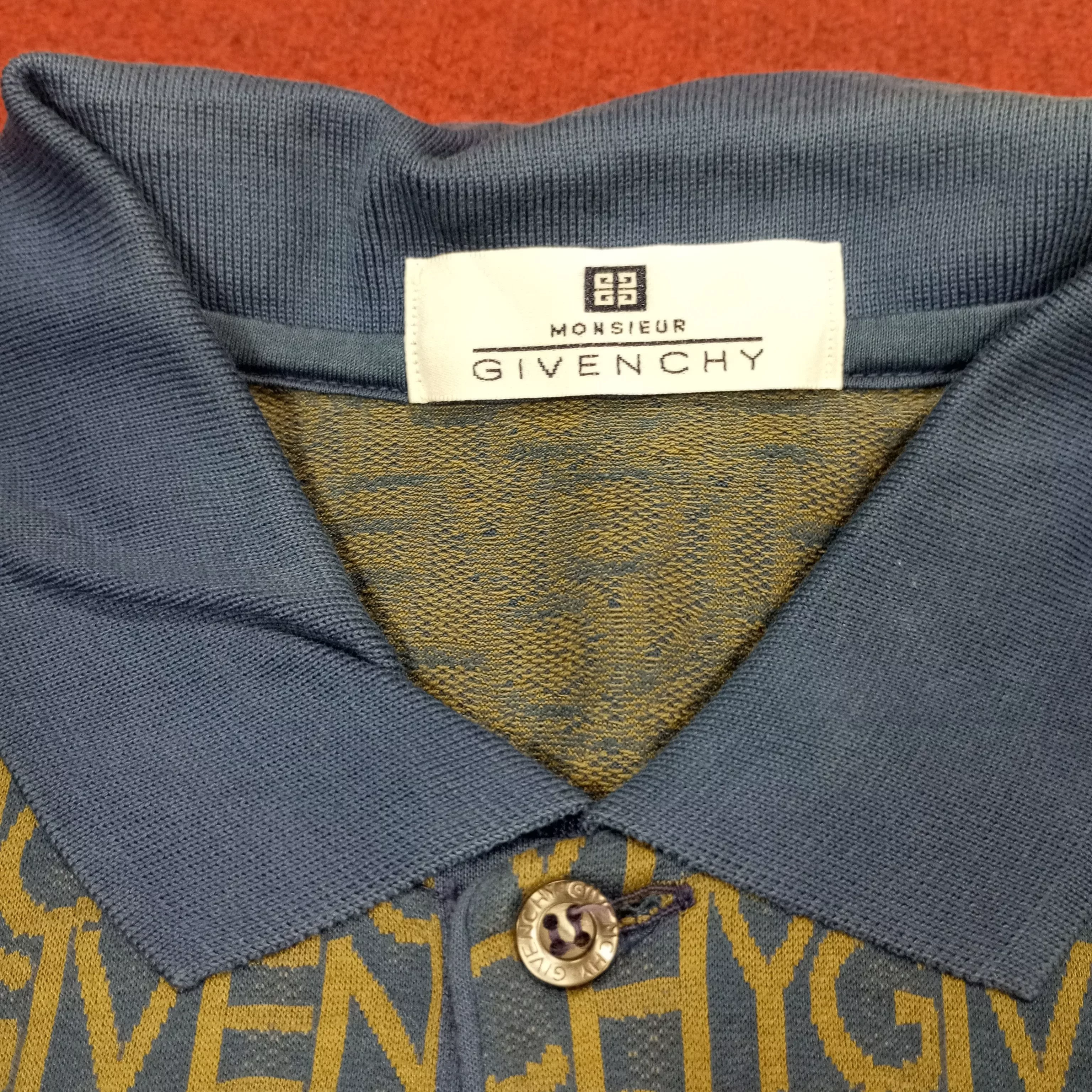Givenchy Polos Givenchy × Vintage Givenchy Fashion Style Designer Polos Blue