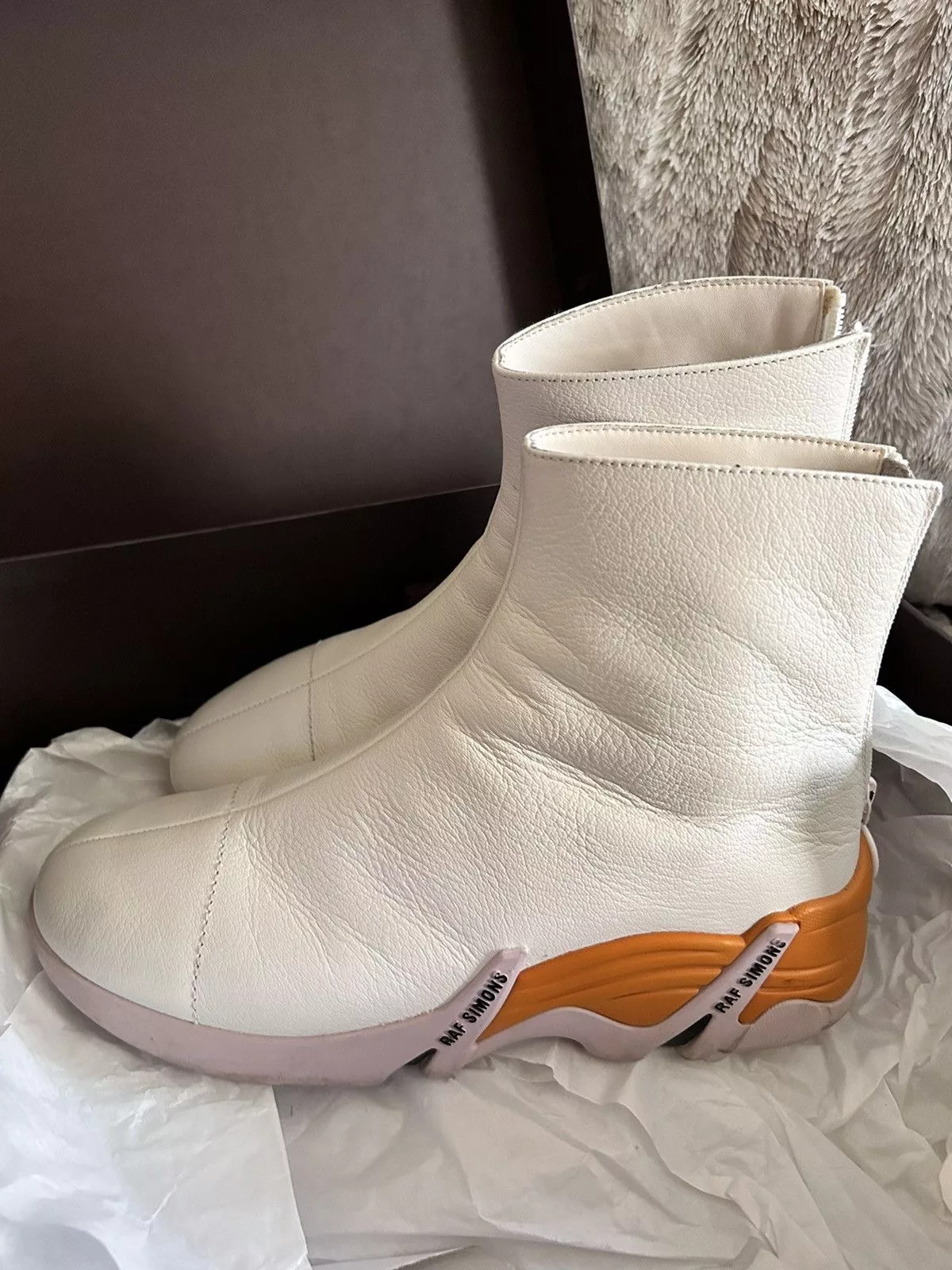 Raf Simons Boots Raf Simons Raf Simmons Runner White