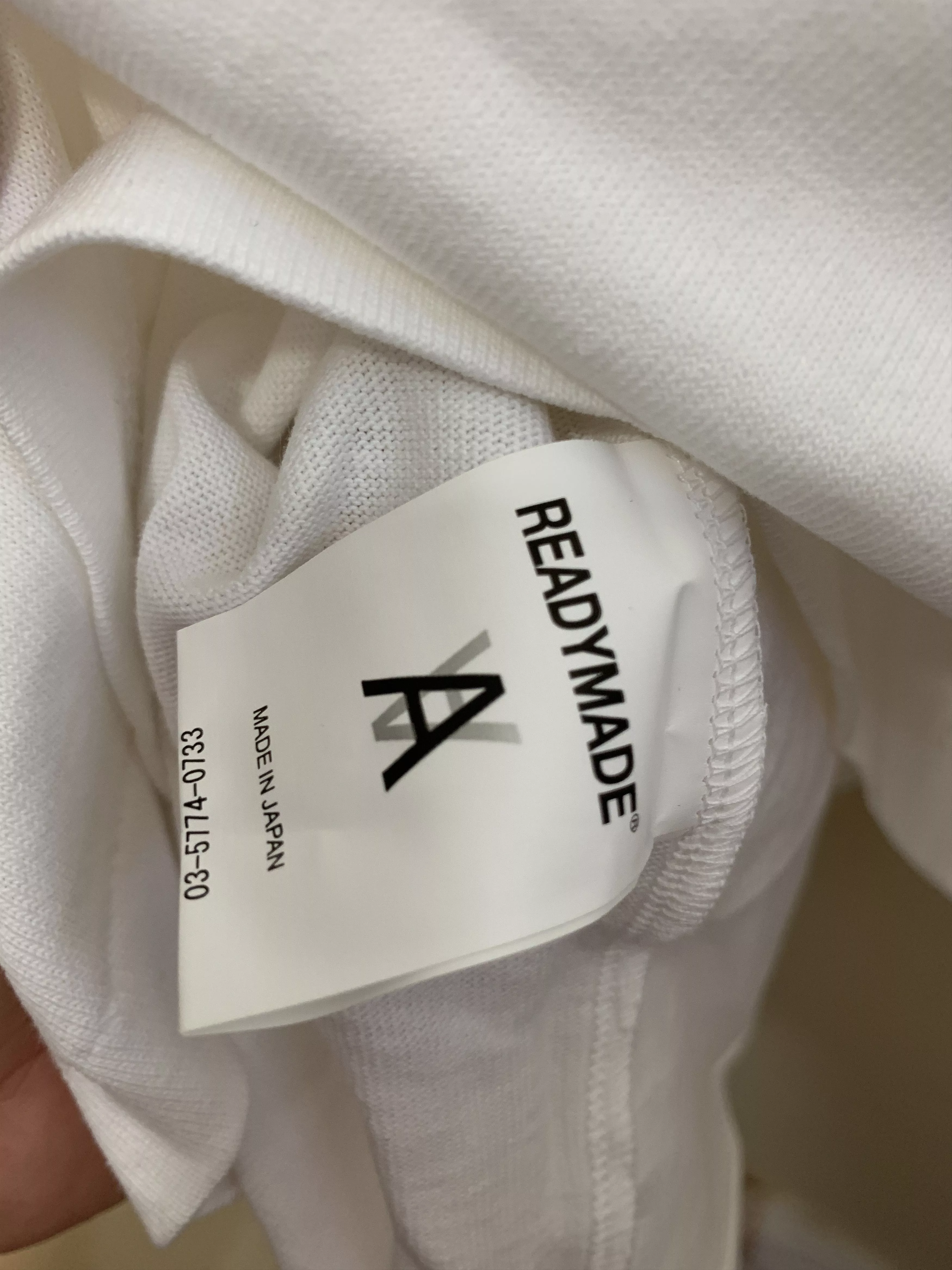 Daniel Arsham Short Sleeve T Shirts Daniel Arsham × READYMADE Daniel Arsham X Readymade T-shirt White